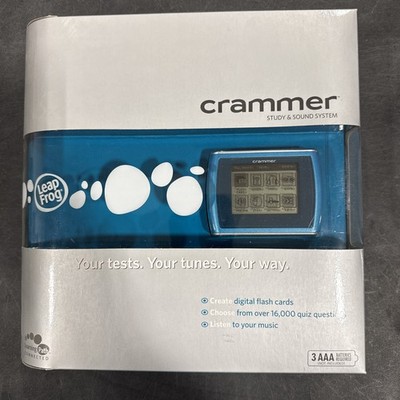 Leap Frog Crammer Study & Sound System Electronics Education Learning 
