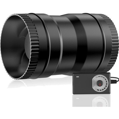 Lüftungsventilator, Rohrventilator, 75 mm, 204 m³/h, regelbar, Wandmontage, l...