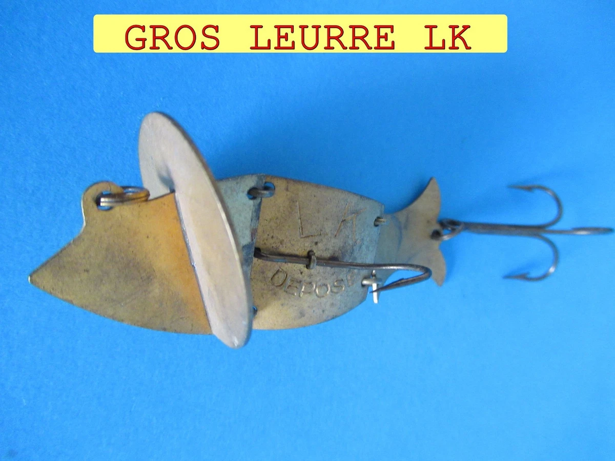 Vieux Leurre De Pêche Vintage – Métal – Sans Marque