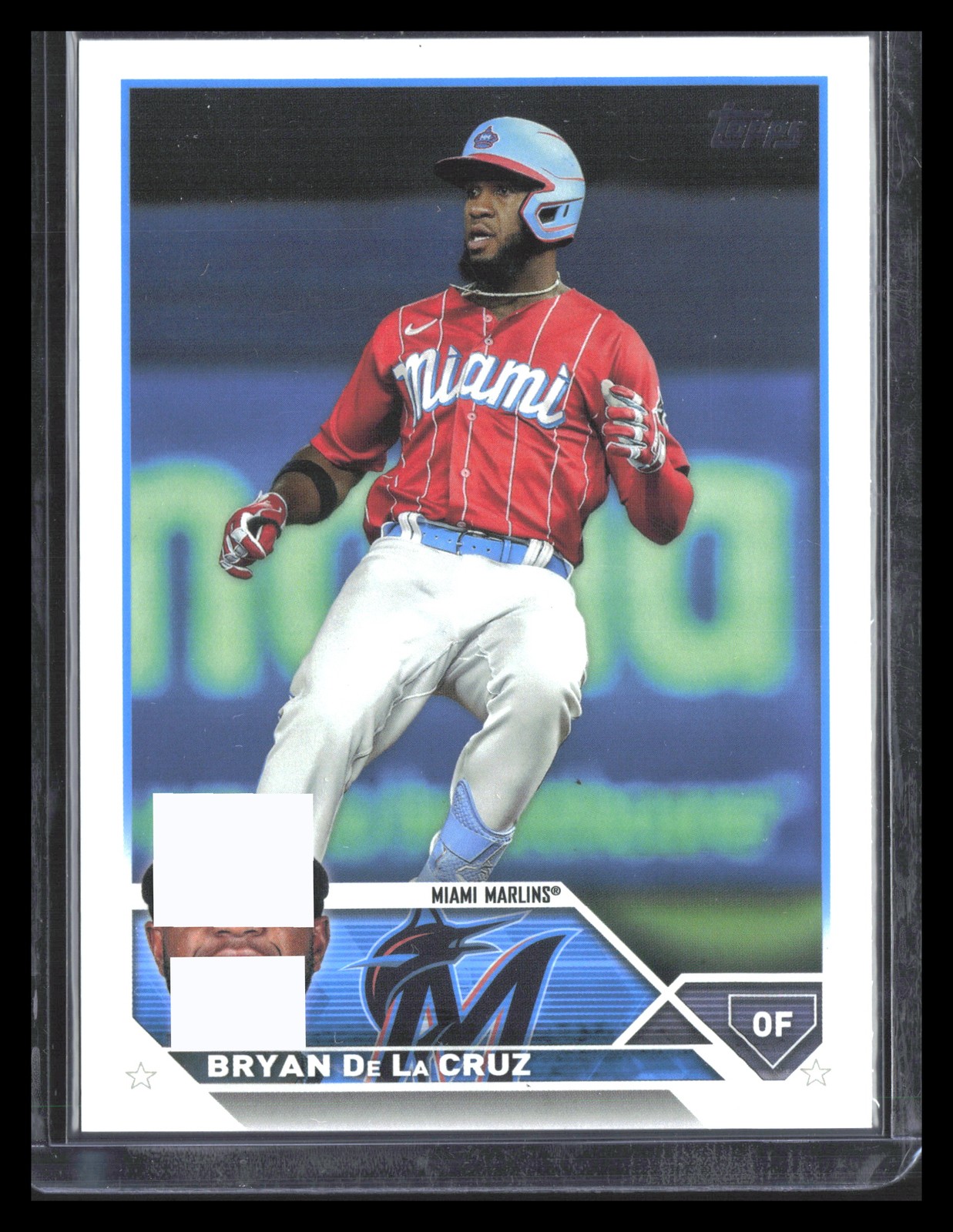 2023 Topps: Bryan De La Cruz - #599 Gold Foil