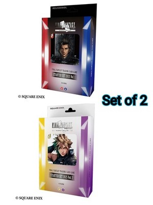 PSL FINAL FANTASY TRADING CARD GAME Starter Set 2025 Vol.1 & 2