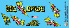 Estes Big Dawg Red Variant Decal Set