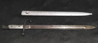 Weyersberg Kirschbaum Solingen Bayonet Muster 1891 w/ Scabbard Modelo Argentino