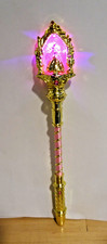 Disney Park CINDERELLA WAND Light Movement Pink and Gold WORKS