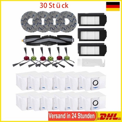 Ersatzteile für Ecovacs Deebot X1 OMNI T10 TURBO Staubsauger Bürstenmopps Filter