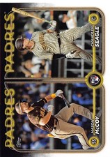 Chandler Seagle / Mason McCoy 2024 Topps Update US227 Padres Baseball Card