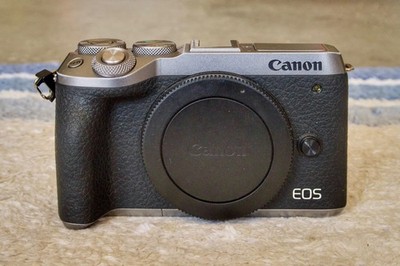 Canon EOS M6 Mark II 32.5MP Mirrorless Interchangeable Lens Camera - Silver...