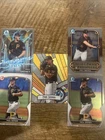 Paul Skenes 5 Card Lot 2023 Bowman Draft Stained Glass 2 Inserts And Chrome 1st