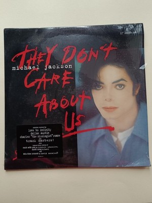 Michael Jackson They Don't Care About Us 12'' Single MEGA RARE US Double Pack