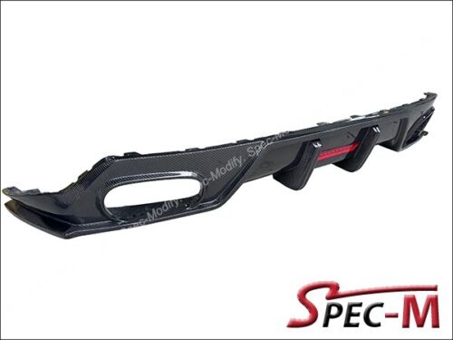 DIFUSOR PARACHOQUES TRASERO FIBRA CARBONO ESTILO ACS PARA BMW G29 Z4 M SPORT CF - Imagen 3 de 3