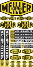Komplett Set 1:14 - 1:16 Aufkleber MEILLER KIPPER TAMIYA / WEDICO DECAL - RC