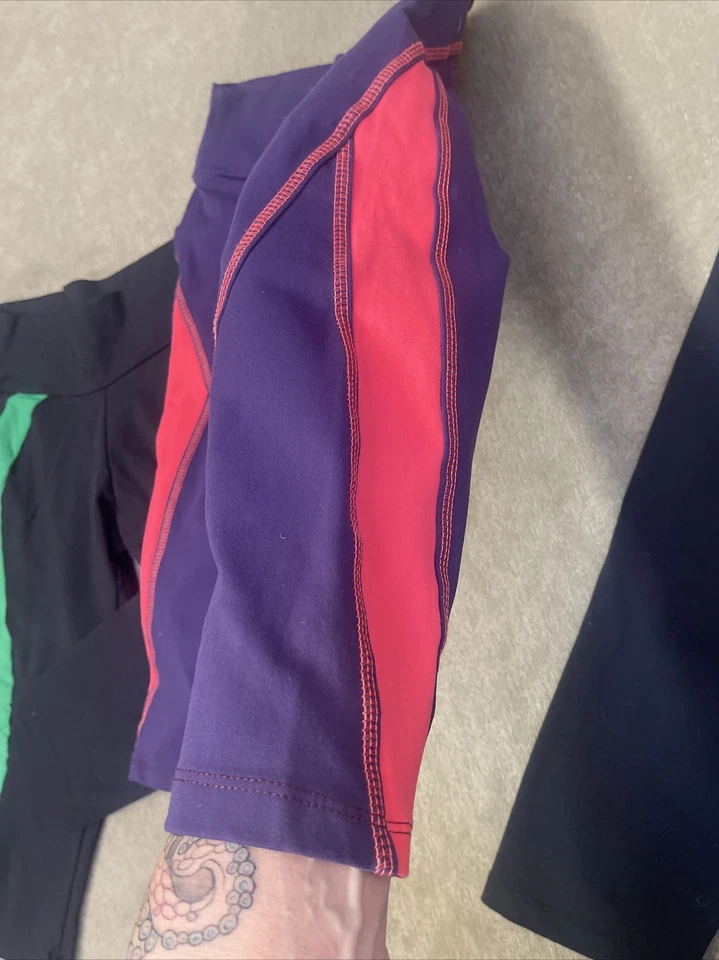 Bia Brazil Activewear Capri 2 Pairs Multi Color Capri One Size - Image 3 of 4