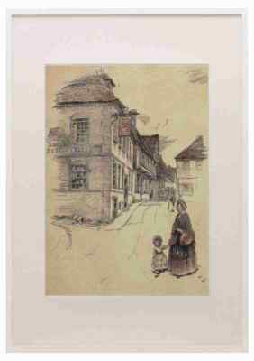 Aldin Cecil 1870 1935 Old Inns 1921 The Spread Eagle Midhurst Sussex A3 A4 Fram