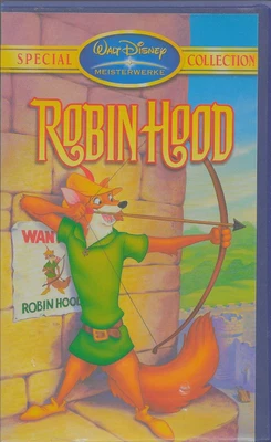 Disney's Meisterwerke- VHS- Deutsch- Robin Hood - Bild 1 von 2