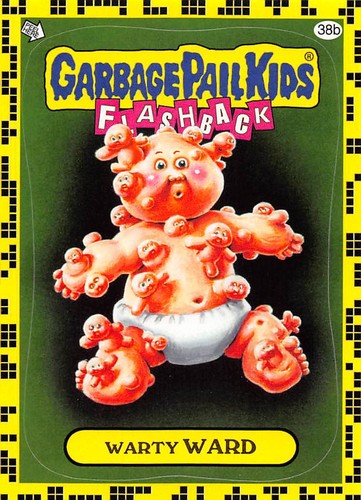 GARBAGE PAIL KIDS 2011 FLASHBACK SERIES 2 PICK-A-CARD YELLOW BASE STICKERS TOPPS - Picture 152 of 321
