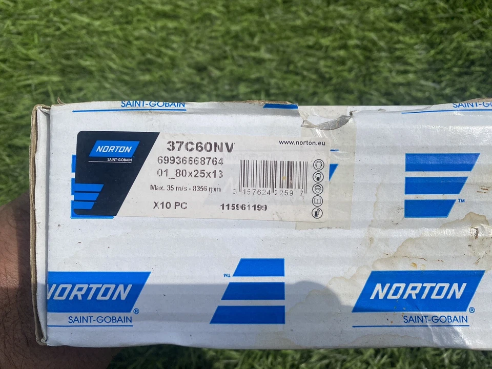 NORTON GRINDING WHEELS X10 - Image 2 of 2