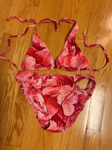 pink sparkly swimsuit