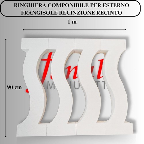 Fanuli manufatti - Ringhiera in cemento vari modelli, componibile e su misura. - Foto 1 di 24