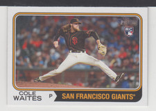 COLE WAITES : MLB - 2023 - TOPPS HERITAGE ROOKIE - CARD No # 258