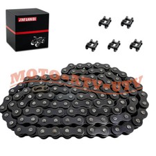 415H 110 Link Heavy Duty Motorized Bike Chain 49cc to 80cc for 2-Stroke Bicycle