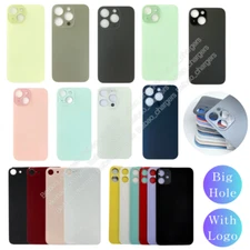 Back Glass Replacement Big Hole Lot For iPhone 15 14 13 12 11 Pro XR Rear Cover