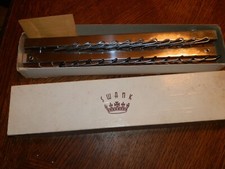 Vintage Swank Metal Tie Rack In Box, New Old Stock, 14 x 3 x 1.5"
