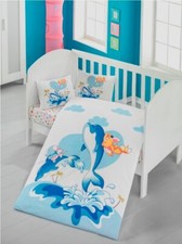 Ocean Exim Baby Bettw&auml;sche Sets. 2 St&uuml;ck Bettbezug + Kissenbezug