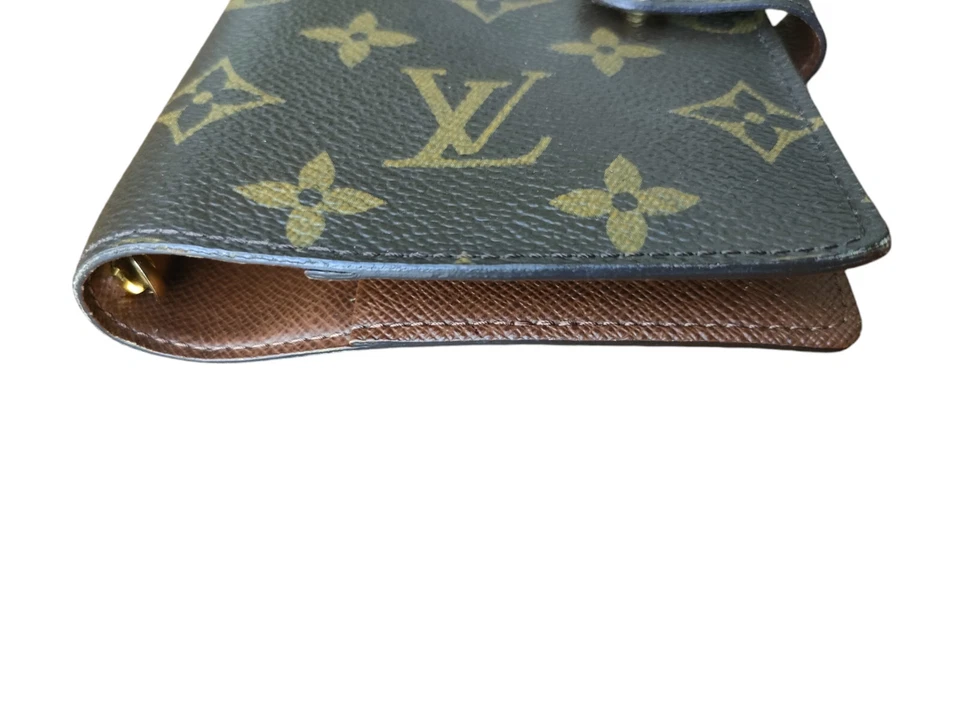 Louis Vuitton Diary Cover Organizer Agenda PM R20005 Brown Monogram PVC - Image 3 of 4