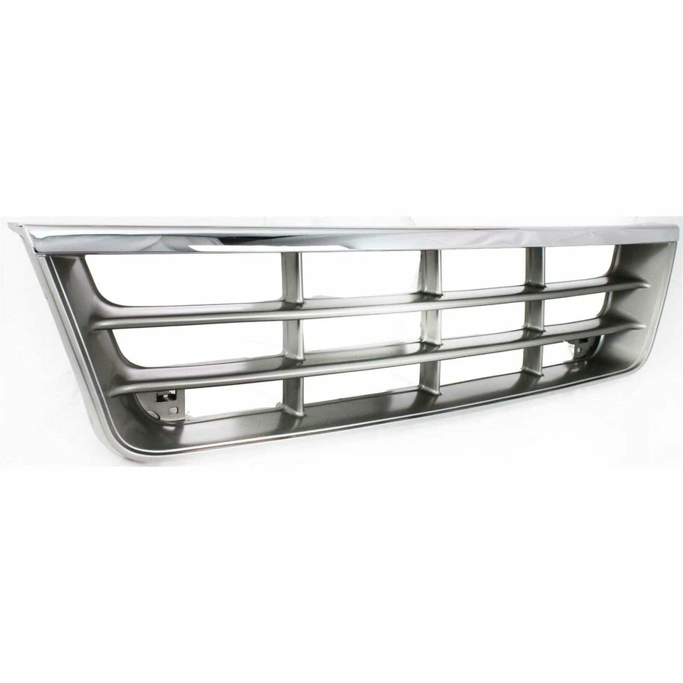 Fits 1992-1996 Ford E-150 Econoline New Front Grille Gray With Chrome FO1200180 Foto 4 de 4