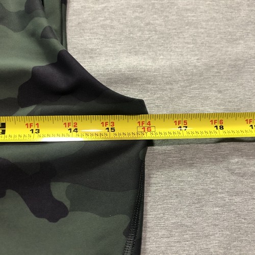 Old Navy Active Sports Bra Women's Large Yoga Athleisure Camouflage Green Top - Picture 4 of 6