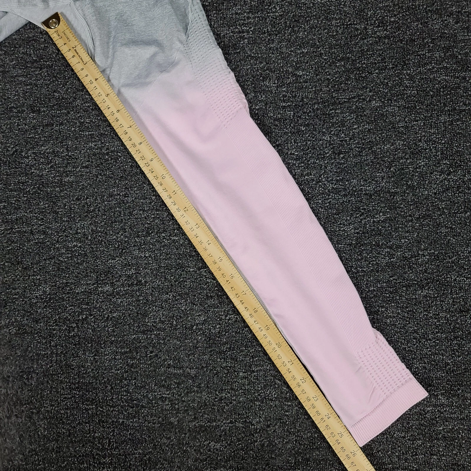 gymshark nylon stretch athletic gym yoga workout leggings