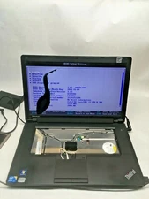 ThinkPad Edge Type 0319-3SU Core i3 Laptop for Parts No Keyboard Broken LCD JR