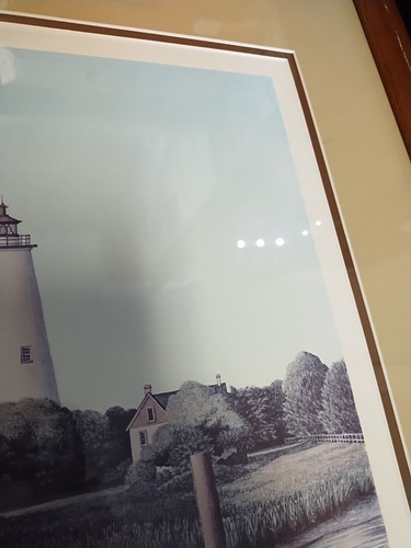 JOHN Furches "Early Morning on Ocracoke" Signed Vintage Lithograph Framed Ltd # - Picture 13 of 15