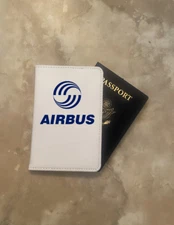 Airbus Passport Wallet European Aircraft Tourist Card Travel Document Holders