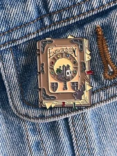Adventure Time - Enchiridion Book - Enamel Pin / Badge - Excellent Condition 