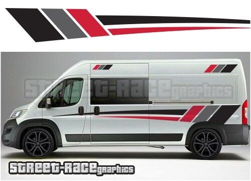 Motorhome Campervan 001 graphics stickers decal Fiat Ducato Citroen Relay Boxer  - Picture 1 of 2