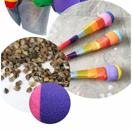 Hand Throwing Sandbag Ball Rainbow Bean Bag Children Outdoor Games Kids Toys - Picture 8 of 12