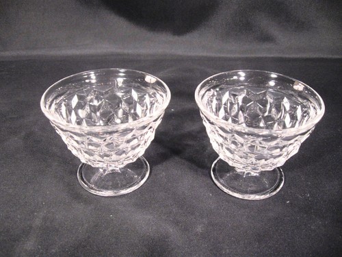 Fostoria American Clear Sundaes Group of 5 - Picture 4 of 12