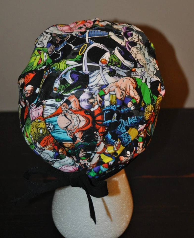 Men's Japanese Anime DBZ (Version 3)  cartoon Scrub Cap/Hat - One Size Fits Most - Image 4 of 4