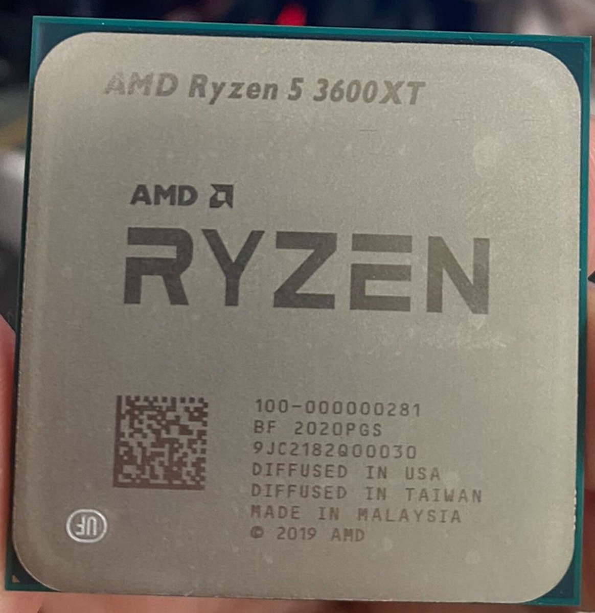 AMD Ryzen R5 3600XT 6-core 12-thread 32MB 95W 3.80GHz AM4