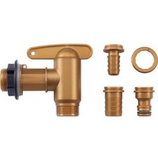 Otto GRAF GARANTIA Aqua-Quick Kunststoffhahn Set 4-teilig 3/4