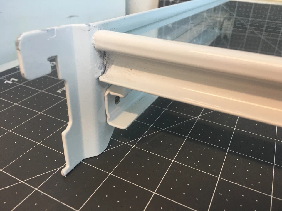 Sub-Zero Refrigerator Roll-Out Basket Glass Shelf P# 4180800 7005827 - Image 3 of 4