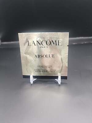 LANCOME ABSOLUE SOFT CREAM WITH GRAND ROSE EXTRACTS SAMPLE SIZE 1 ML SEALED NEW