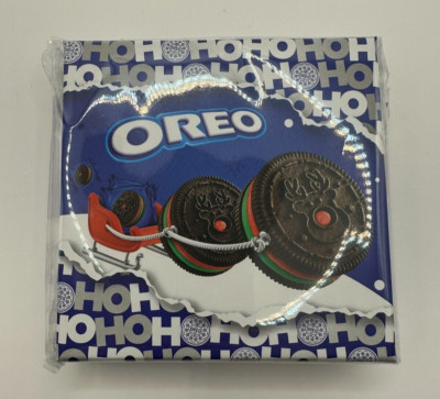 NEW Limited Edition OREO 18kt Gold Plated Holiday Ornament READY TO SHIP