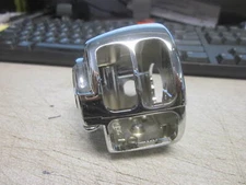 Harley Davidson Polished Handlebar Handle Bar Control Switch Housing FLST