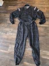 G-Force 1pc Adult XL Racing Suit Fire Retardant Gf-545 PO11132 Quilted Dark Gray