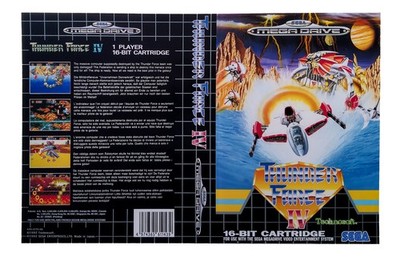 Ersatzcover - Thunder Force IV - SEGA Megadrive