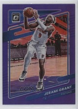 2021-22 Panini Donruss Optic Purple Prizm Jerami Grant #122 1pi5
