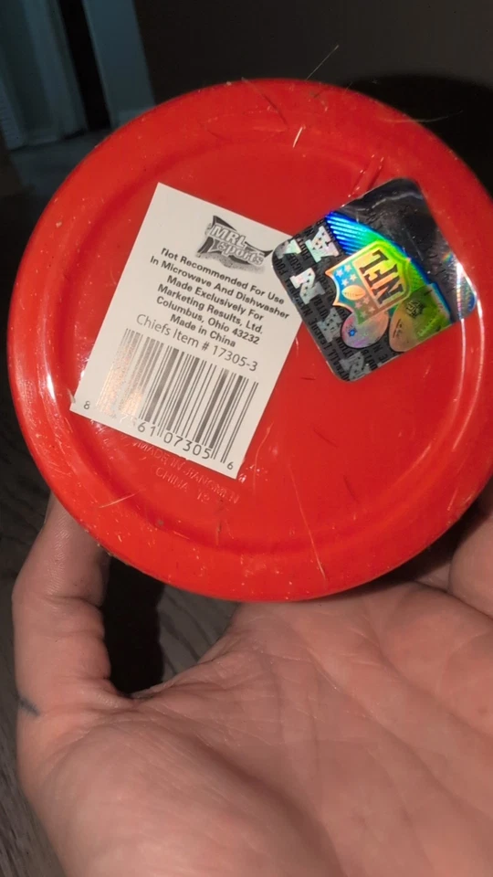 Paquete de 2 (4) tazas Chiefs de 25 oz Foto 4 de 4