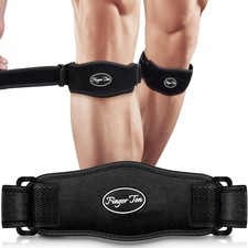 Adjustable Knee Pain Relief  Patella Stabilizer Brace, Grade Strap 1 Pair